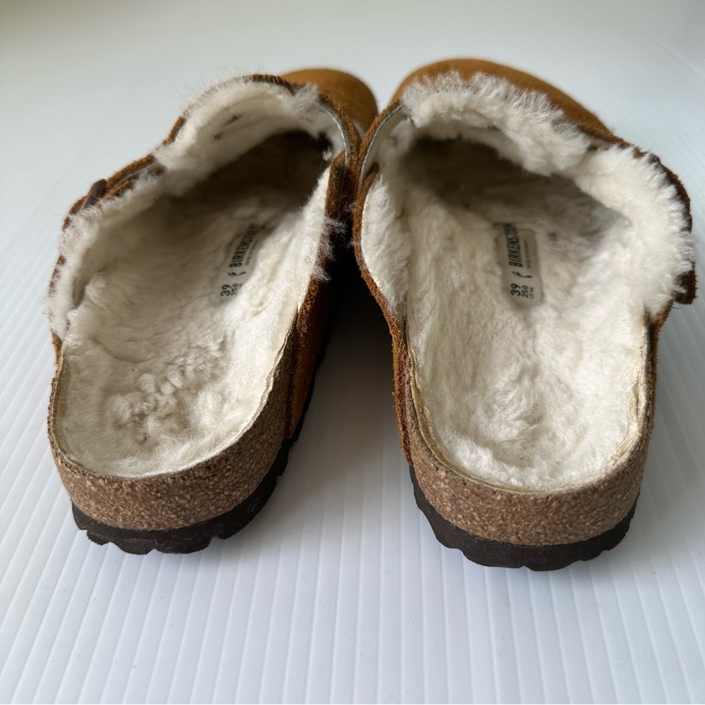 Birkenstock Boston Shearling Clogs Mink, 8-8.5 (39) - Picture 7 of 13